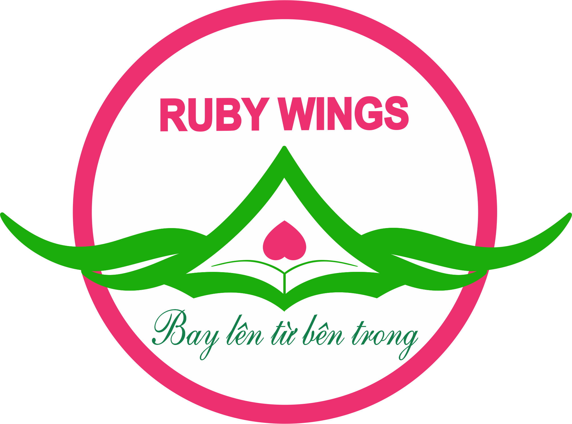 Ruby Wings Travel Logo - Du lịch trải nghiệm cảm xúc và chữa lành